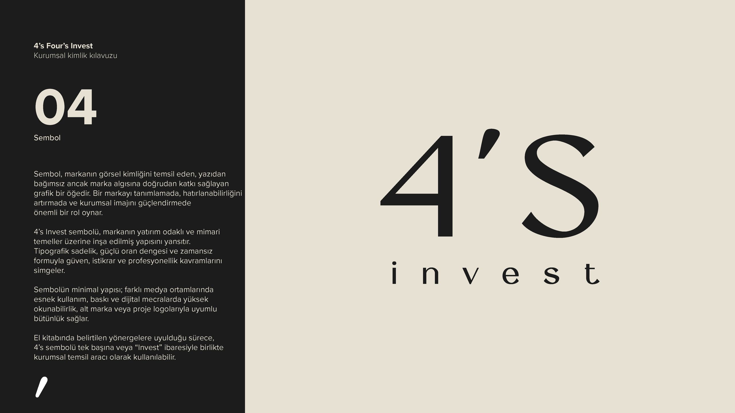 4's Invest Kurumsal Kimlik 317 Ajans