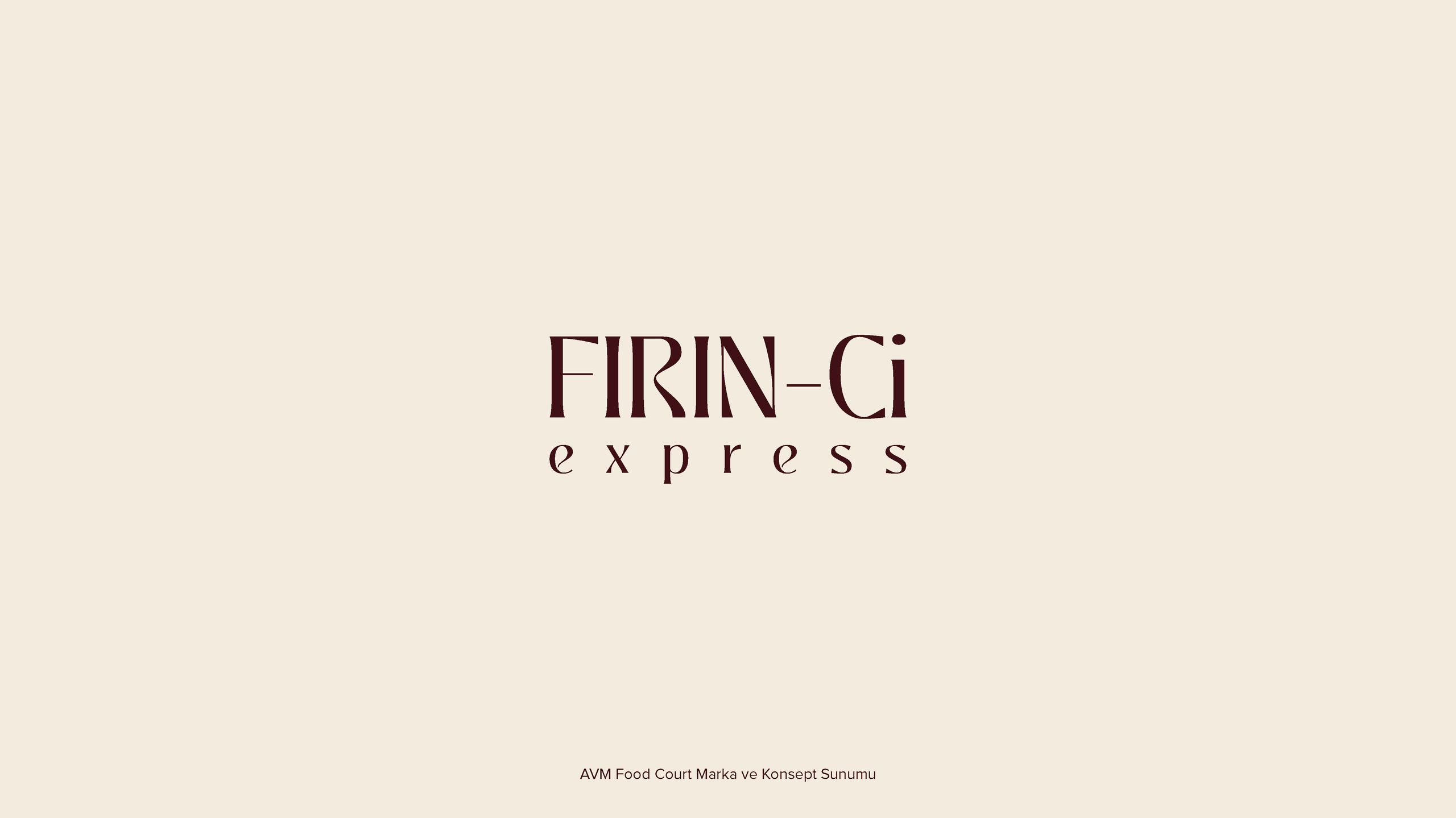 fırın-ci express marka ve konsept sunum